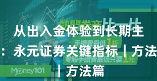 从出入金体验到长期主义:永元证券关键指标|方法篇