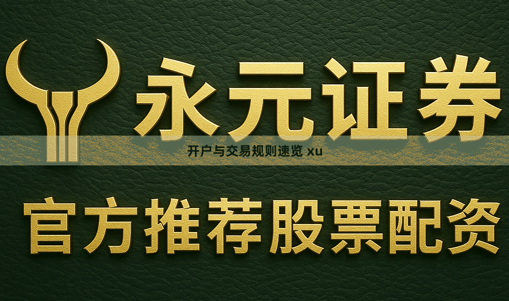 开户与交易规则速览 xu