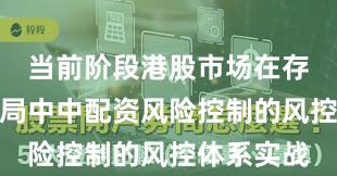 当前阶段港股市场在存量博弈格局中中配资风险控制的风控体系实战