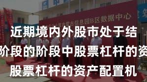 近期境内外股市处于结构性行情阶段的阶段中股票杠杆的资产配置机