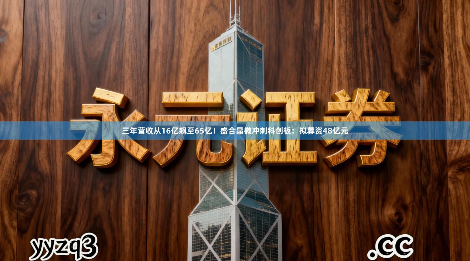 三年营收从16亿飙至65亿！盛合晶微冲刺科创板：拟募资48亿元