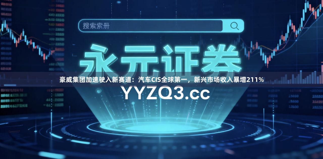 豪威集团加速驶入新赛道：汽车CIS全球第一，新兴市场收入暴增211%